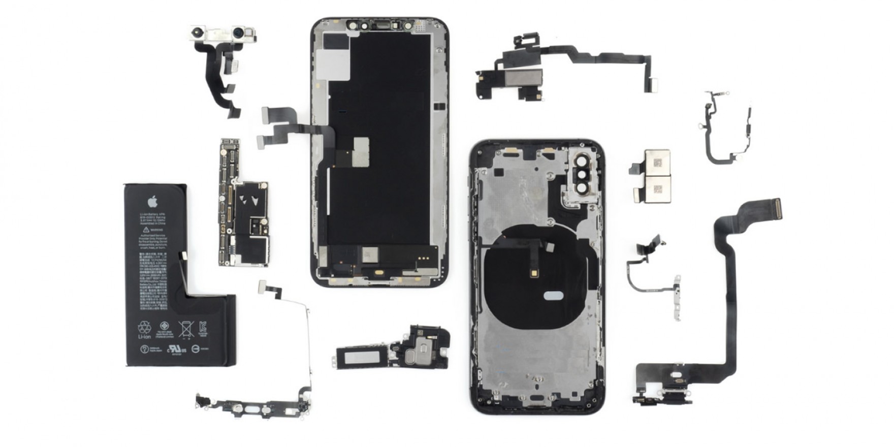 Запчасти на айфон. Iphone XS Max Teardown. Iphone XS Teardown. Разобранный айфон XS Max. Iphone XS разобранный.